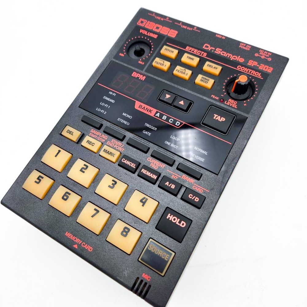 BOSS SP-202 Dr. Sample Sampler Looper Drum Machine Roland Working Good Condition