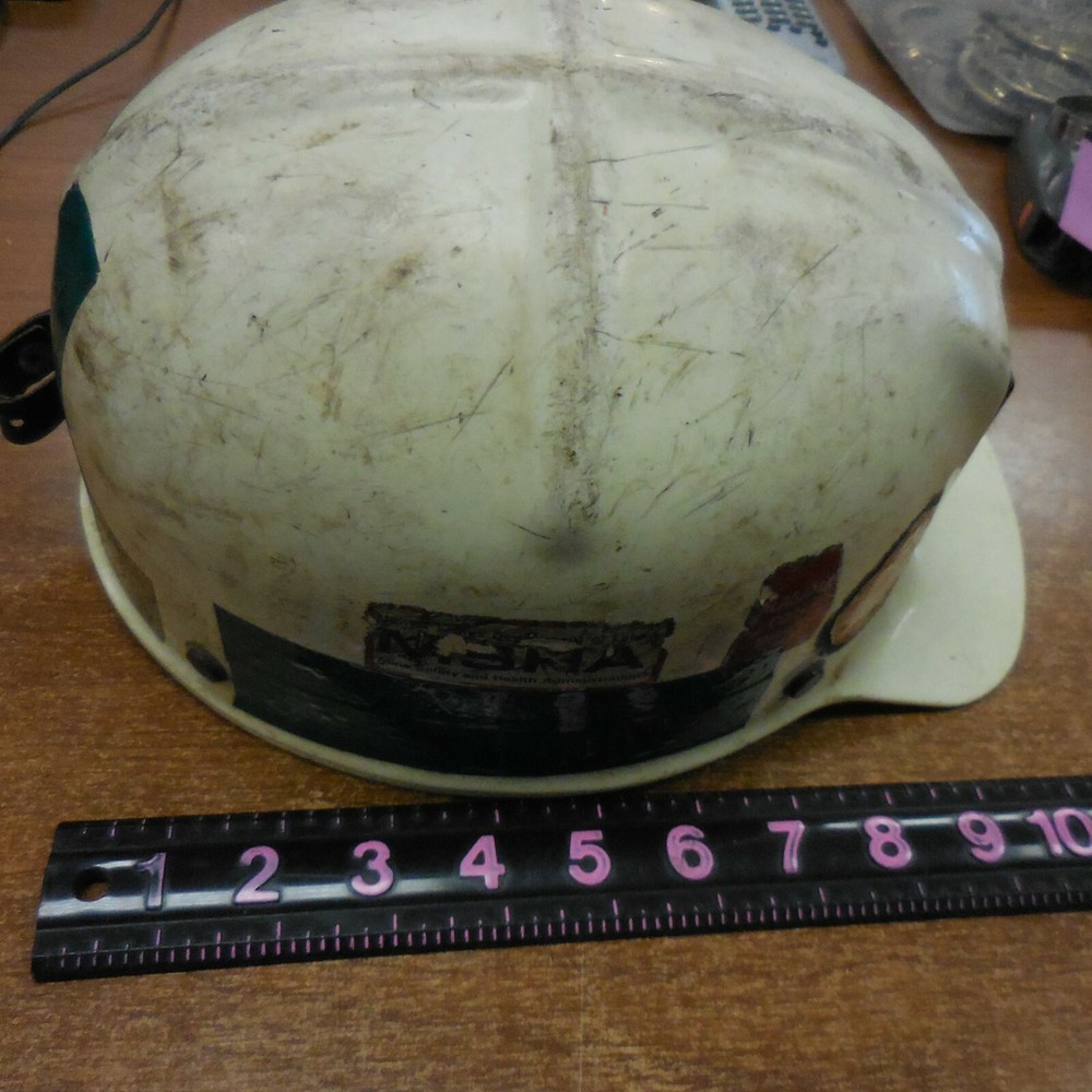 Vintage MSA Comfo Cap Mining Hard Hat --WALKER COUNTY ALABAMA COAL MINING #3