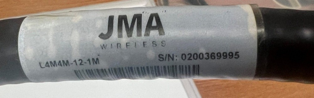 JMA L4M4M-12-1M Jumper cable