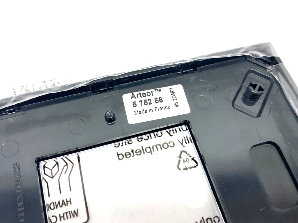 Legrand 575256 Arteor Stainless Steel Plate Module