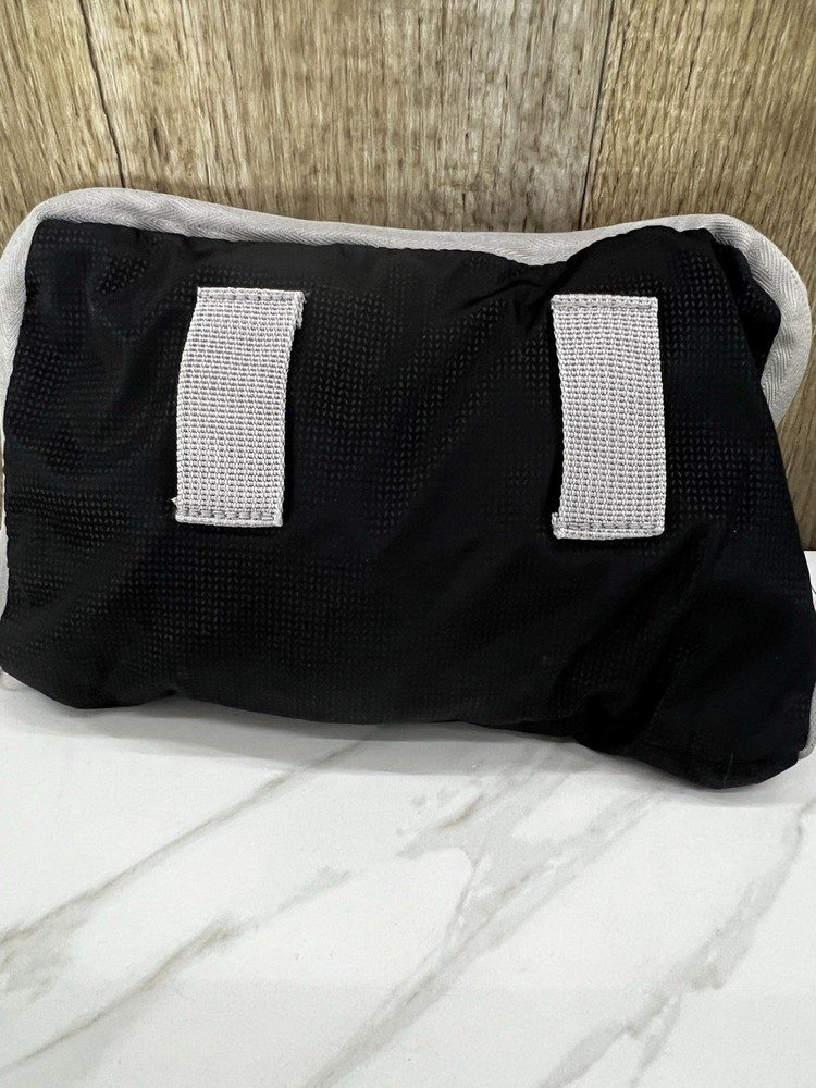 Backpack Packable Foldable Travel Bag Black Nylon MINT Extra Storage