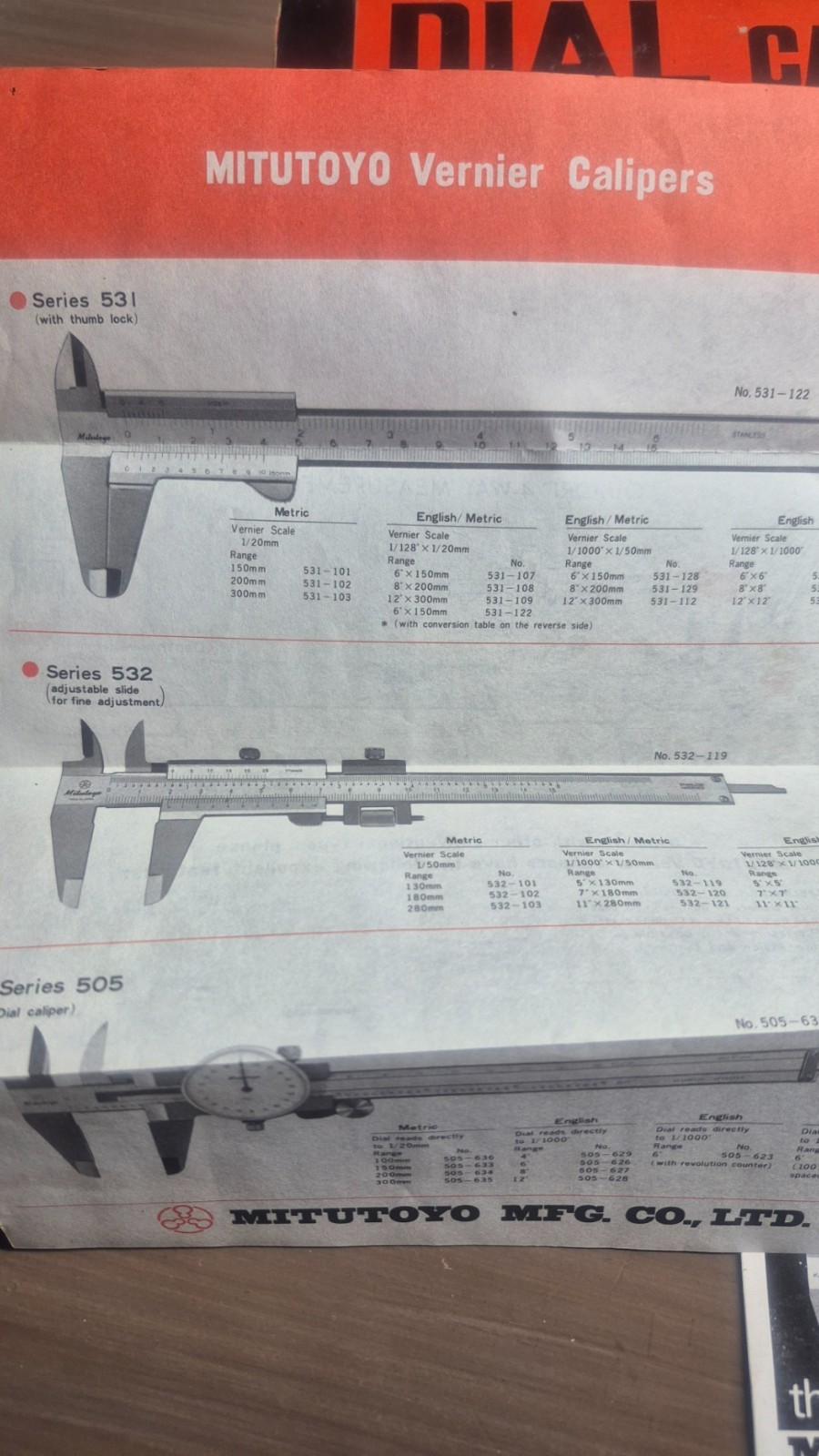 MITUTOYO SD Type Vernier Calipers "QUARDI" 4-WAY MEASUREMENT made in Japan New
