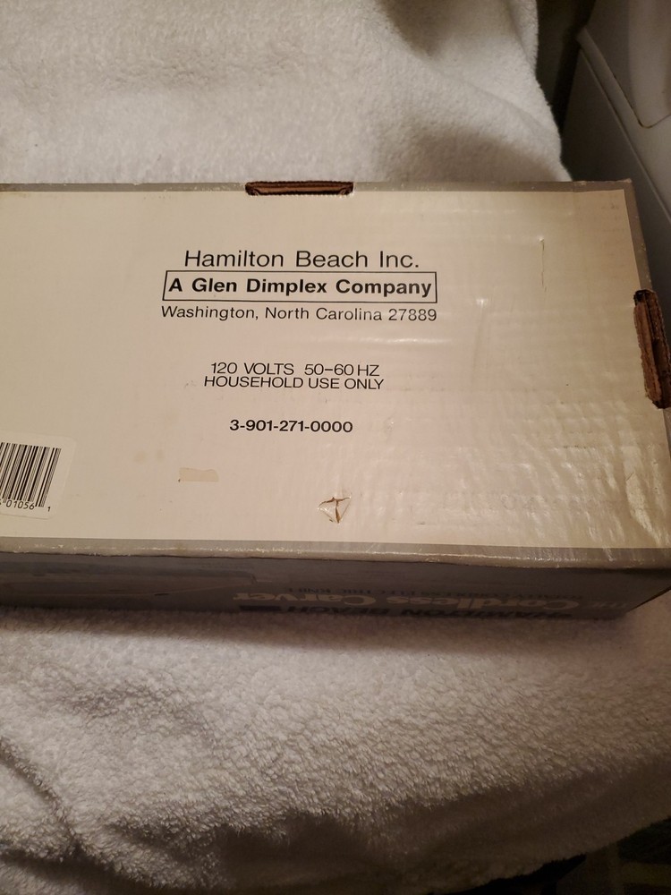 Working Hamilton Beach Electric Cordless Knife