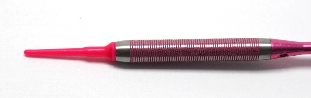 Pink Micro Edge 18g Soft Tip Darts - 90% Tungsten with Extras + Tracking