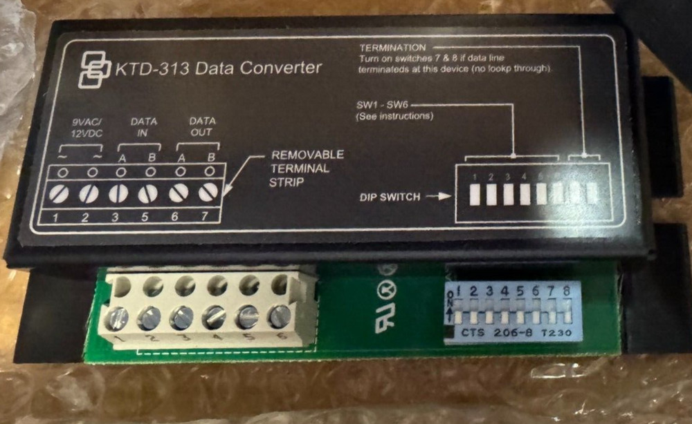 Interlogix KTD-313 Data Converter new in box data transfer