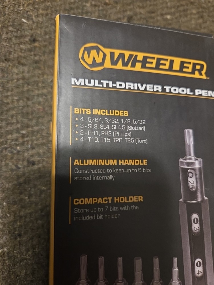 Wheeler Engineering, Multi-Driver Tool Pen # 1082256