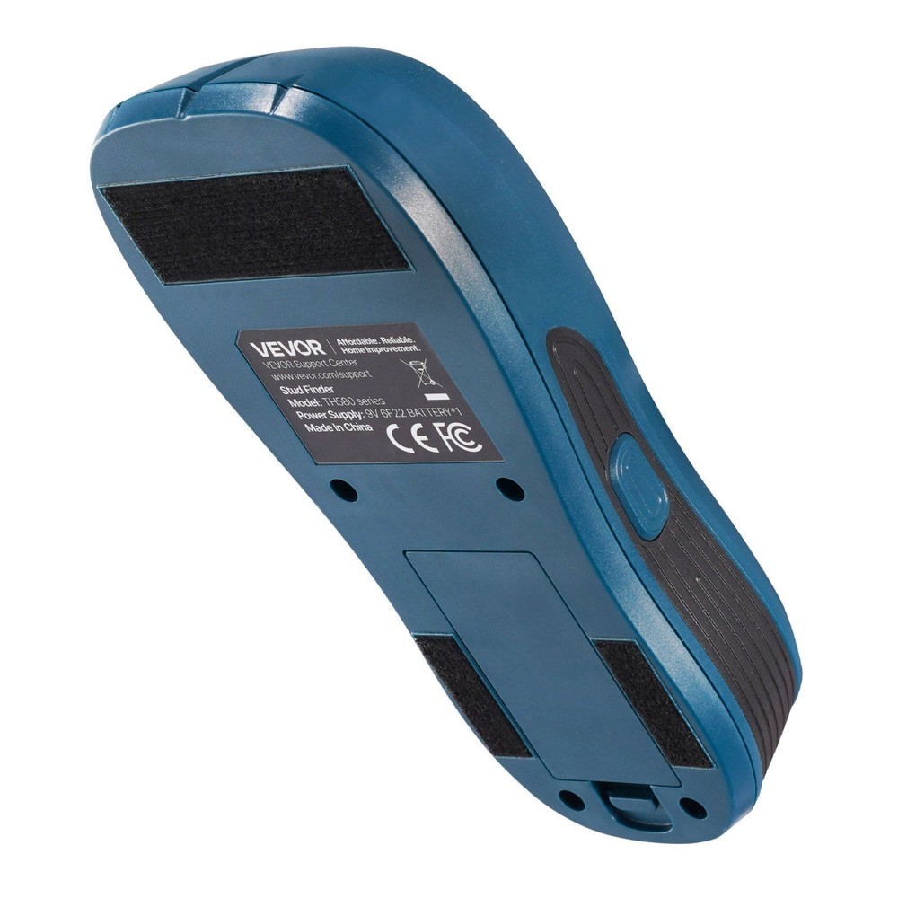 Enhanced Stud Finder 5-Mode Detection Bright LCD Audible Alert Blue Version