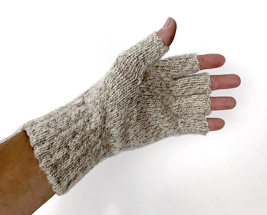 Wool Fingerless Gloves - Reenactment, Rendezvous
