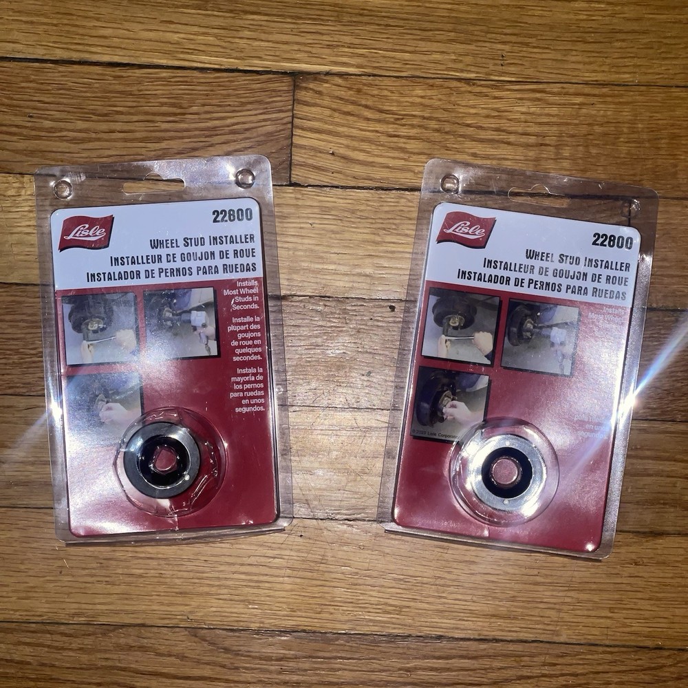 2pc LISLE Tools 22800 Wheel Stud Installer OEM