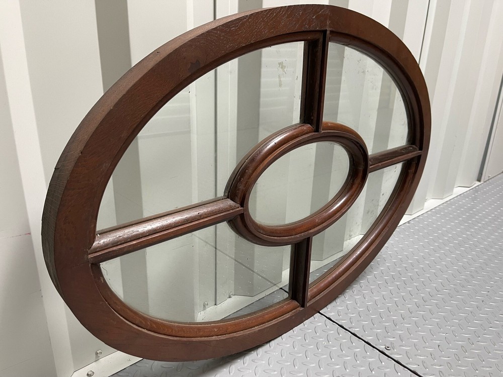 Mahogany 2’x3’ Oval Window