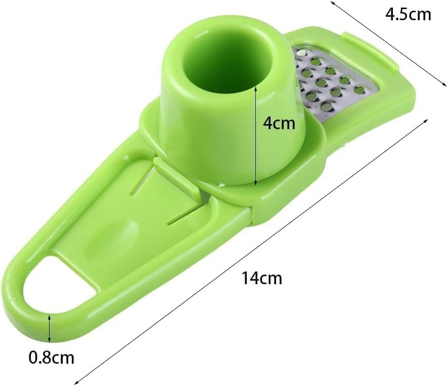 Green Multifunction Ginger Grater Tool Mini Grater Nutmeg Grinder Garlic, Kitche