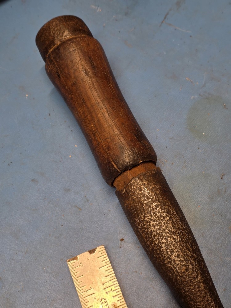 2" Wood Socket Chisel Slick Pitted With Handle