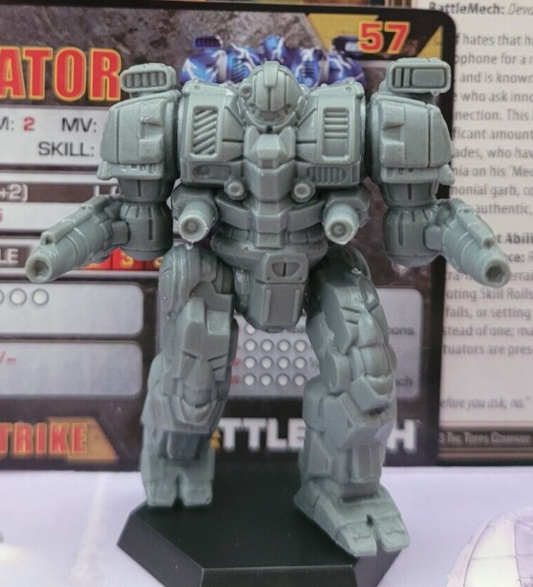 Battletech Devastator Mech Inner Sphere Mercenaries boxed set Miniature