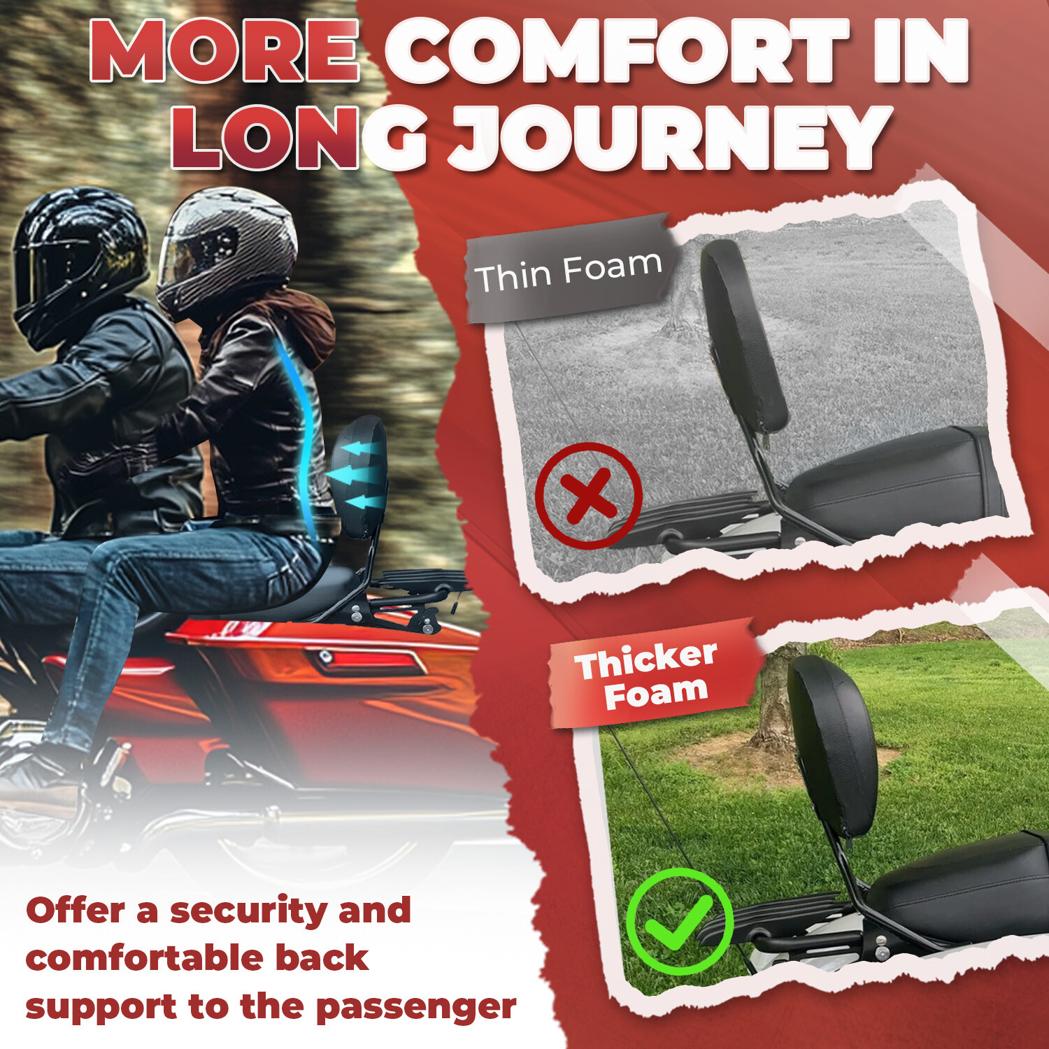 Backrest Sissy Bar Stealth Rack For Harley-Davidson Road Street Glide 2009-2024