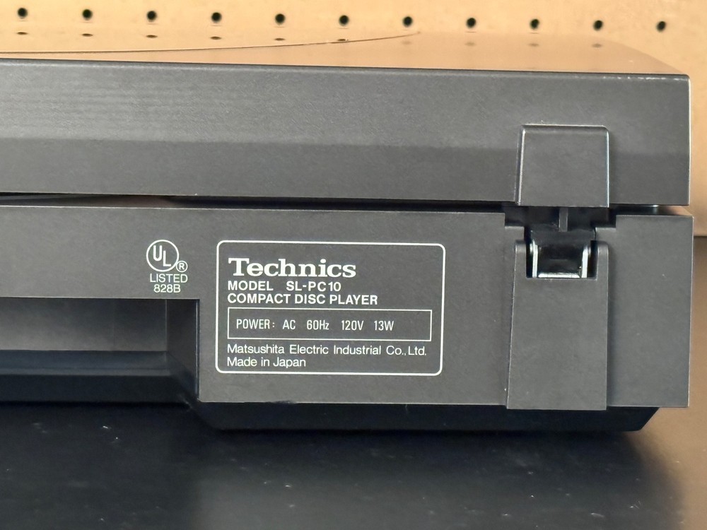 Technics SL-PC10 Multi Compact Disc Player 5 Disc Changer Tested Good
