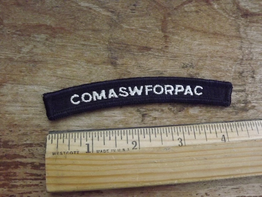 Navy COMASWFORPAC Tab - INV# C1494