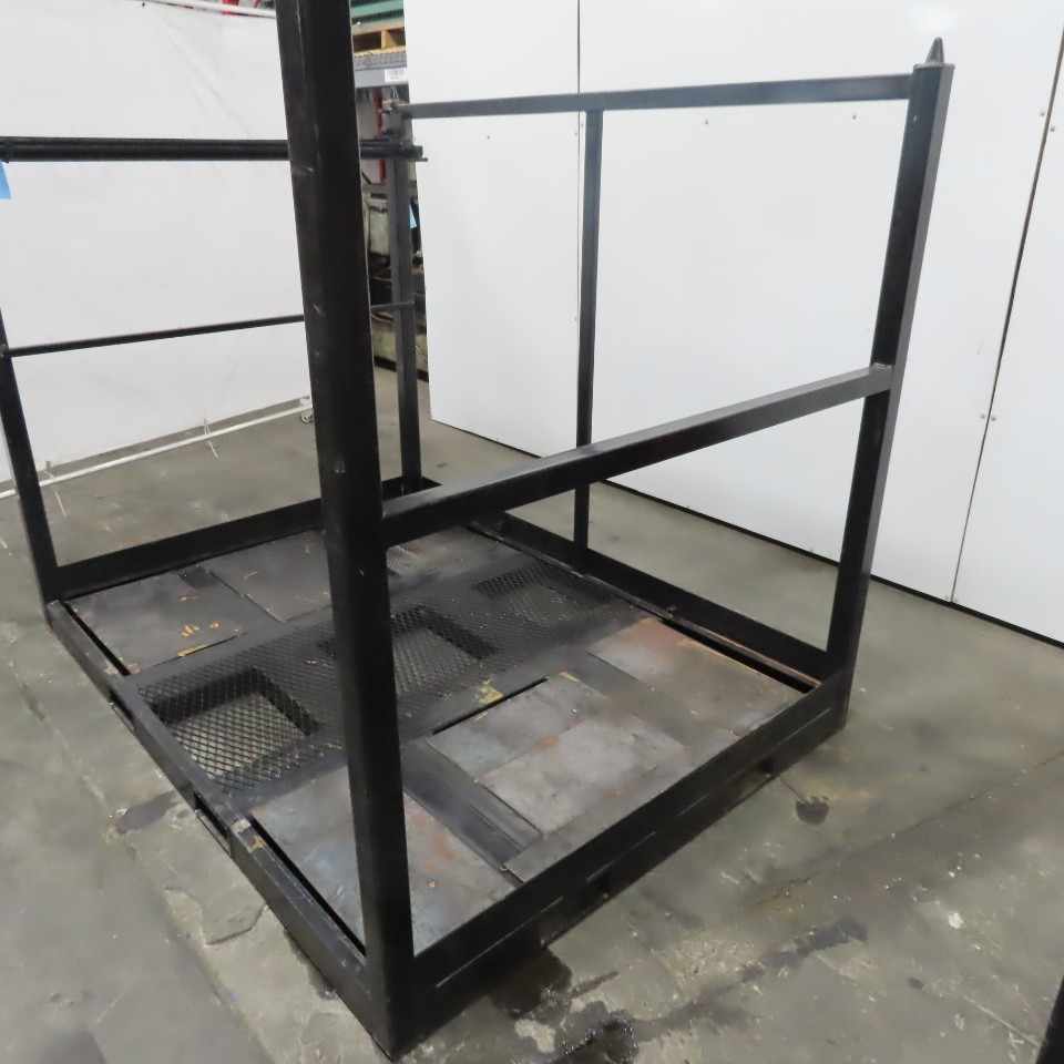 61"x83"x65" Custom Heavy Duty Stackable Material Storage Rack
