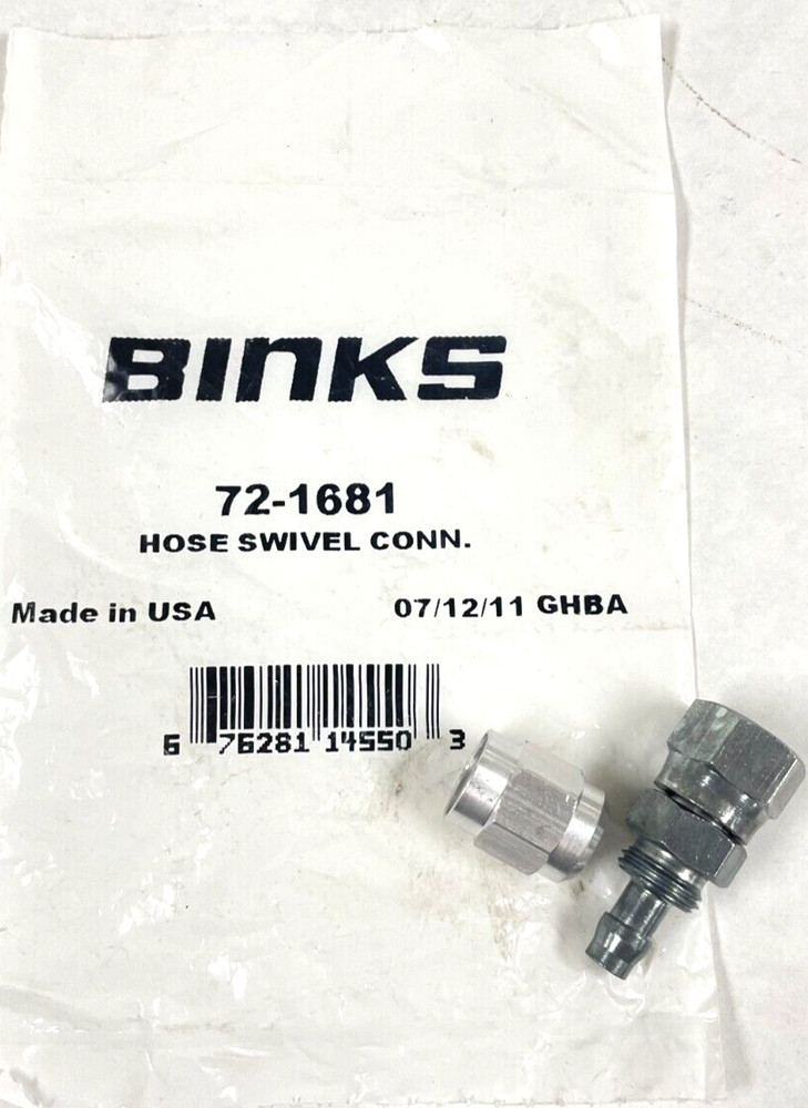 Binks 72-1681 Hose Swivel Connection