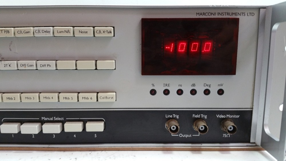 Marconi TF2914A Insertion Signal Analyzer