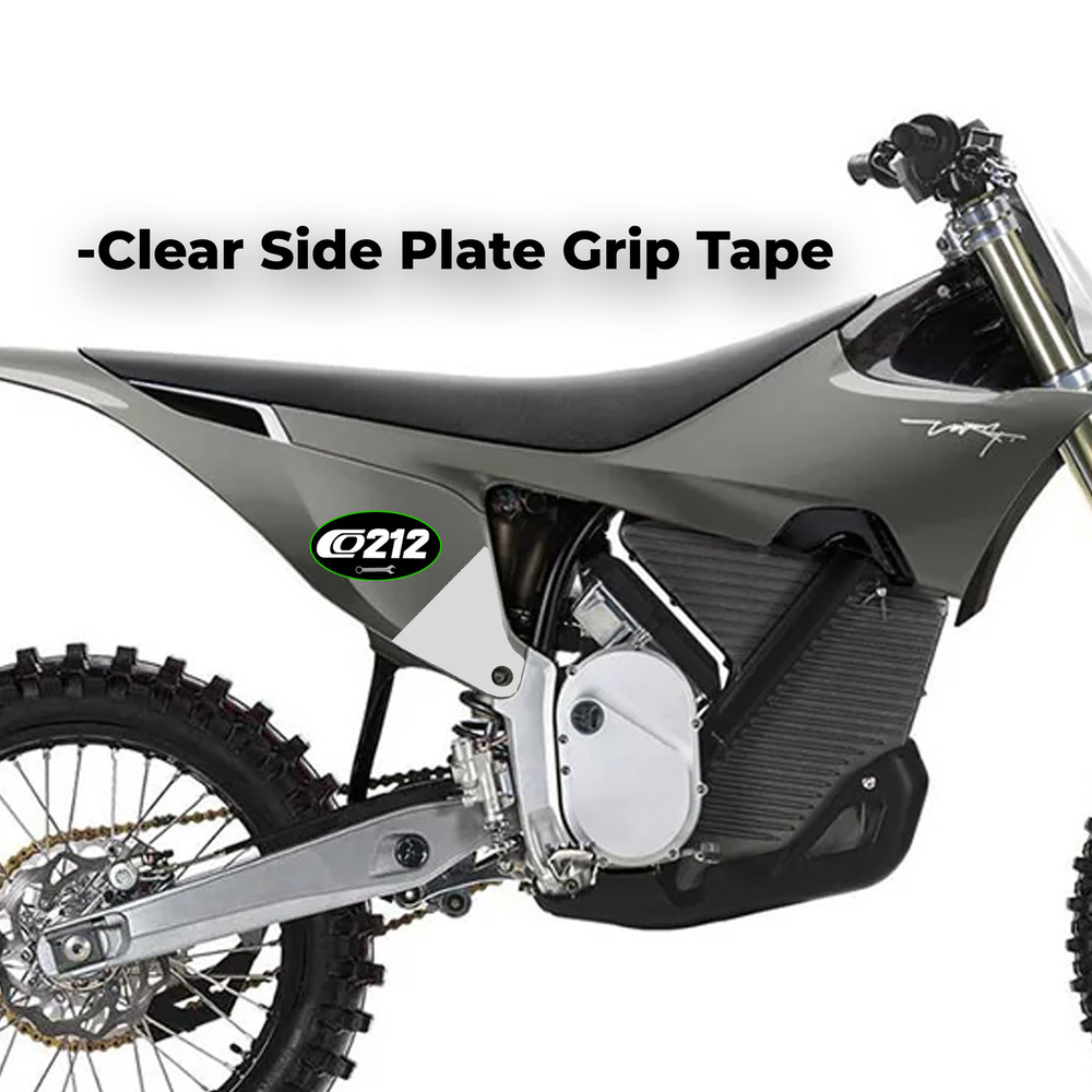 Stark Varg Side Plate Grip Tape Clear