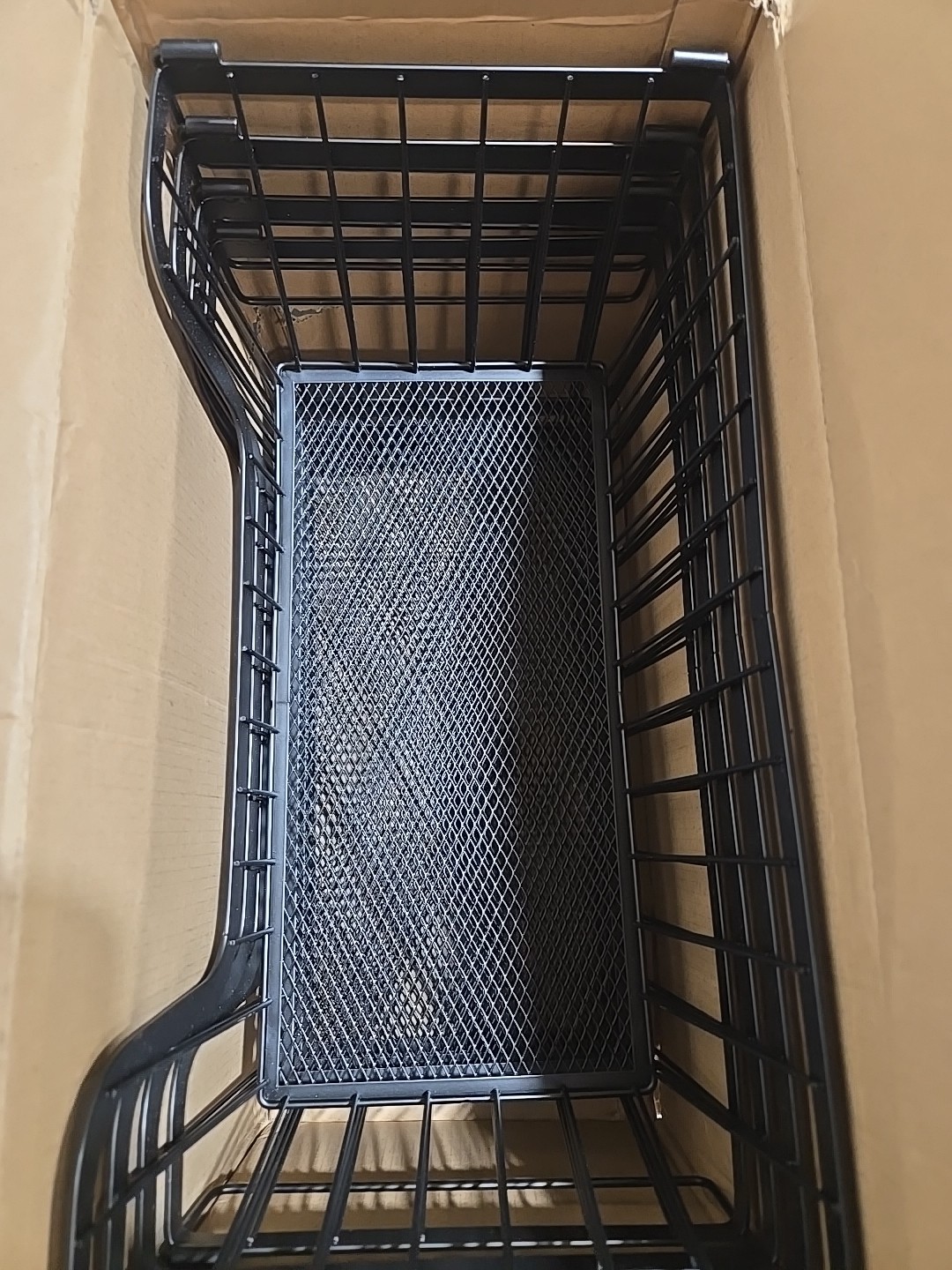 4 Pack Enhanced Leak-Proof Bottom Stackable Wire Baskets, Pantry Organizers and