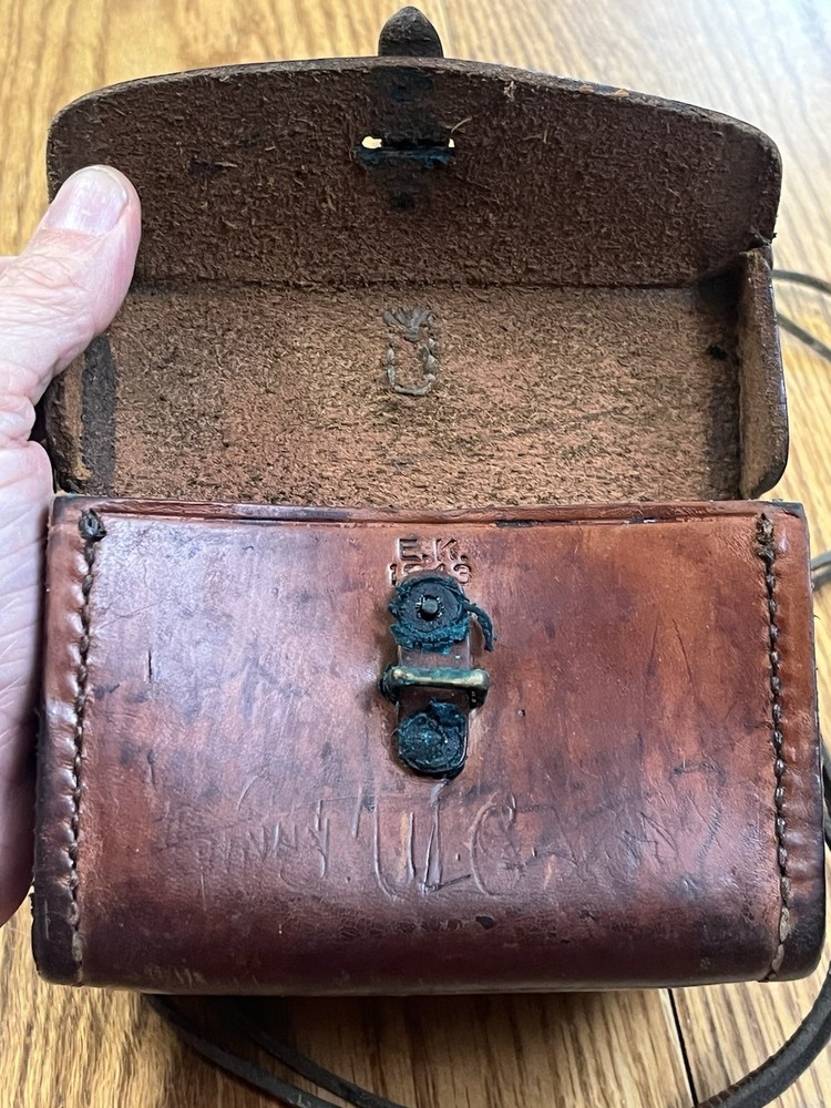 WWII 15th Cavalry Regiment Grouping Papers Dog Tags Ribbons Pins ETC ETO Neat