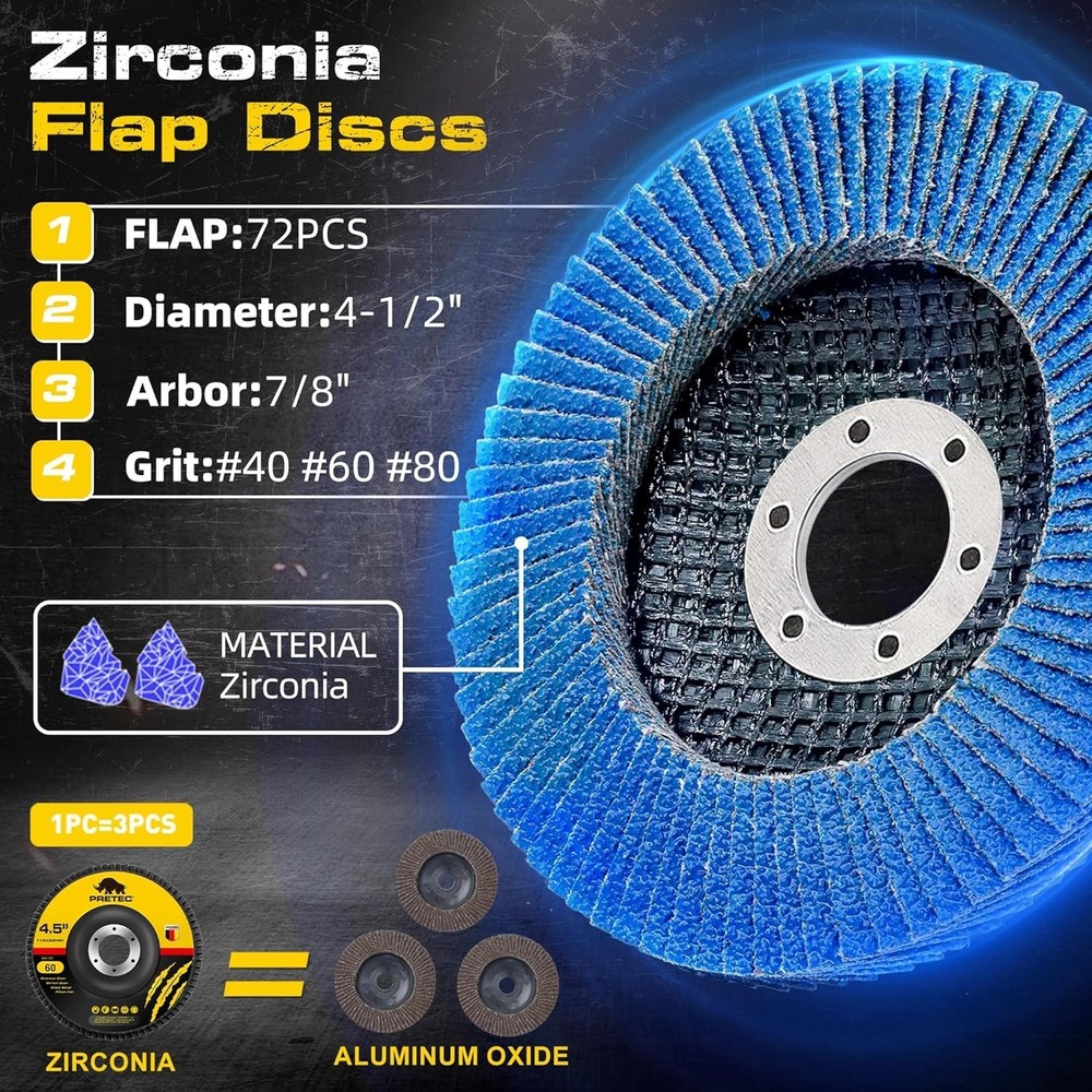 Ultimate 4.5" 26 Pack Angle Grinder Disc Set - Quality Cutting & Grinding Tools