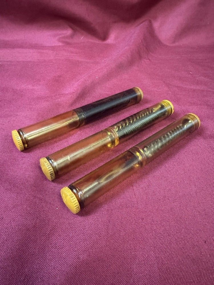 Original USGI Military WW2 M1 Garand Buttstock Oiler Tube W/ Brush and Thong