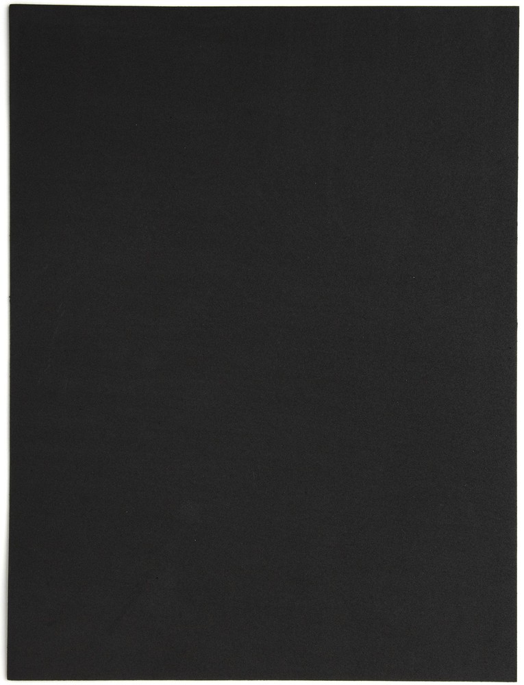 Foam Sheet 9"X12" 2mm Black