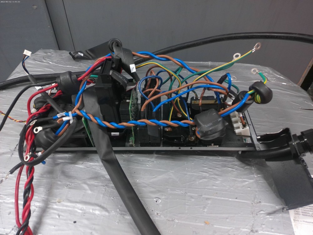 Eaton 9PX6K Power Module PDU Board with Circuit Breakers & Wiring