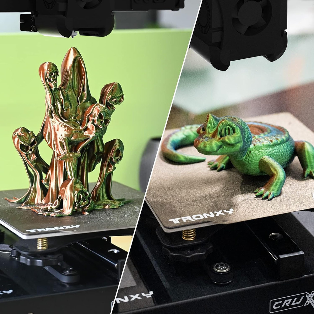 CRUX 1S Mini 3D Printer - Fast, Compact & Beginner-Friendly, 7.09" Build Size