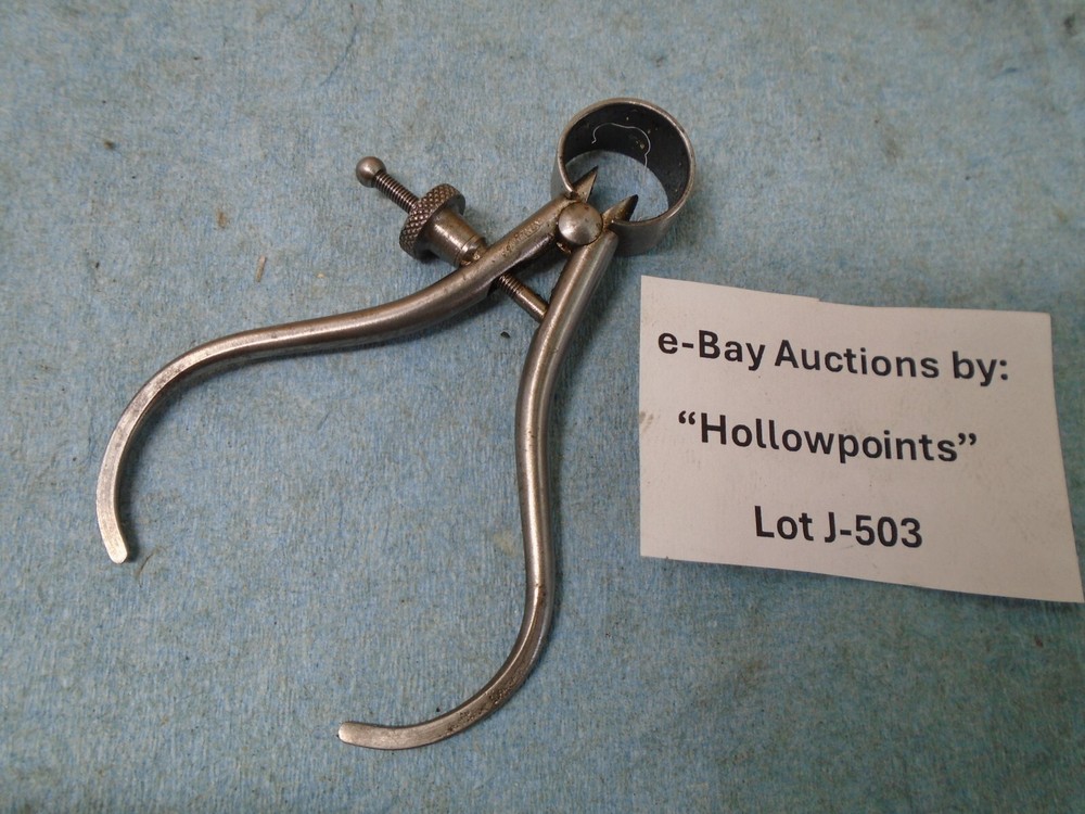 Lufkin No. 141 Toolmakers' Outside Caliper Small 2-1/4" w Solid Screw Nut J503