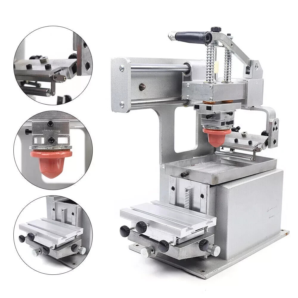 Printer Equipment Pad Printing Press Machine Pen Ball Label PVC Cup Gift Logo