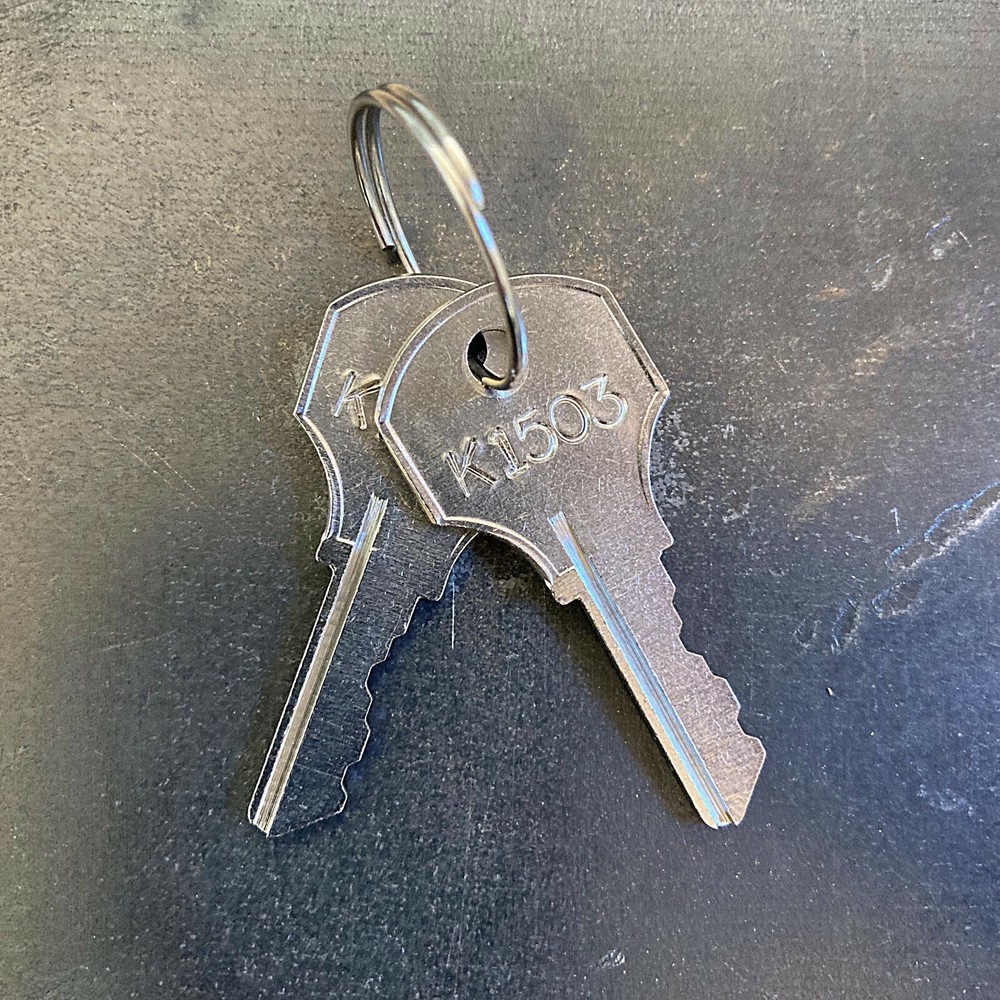 (2) Kennedy Tool Box Replacement Keys Cut Key Code K1450 - K1699 -Licensed Lksmt