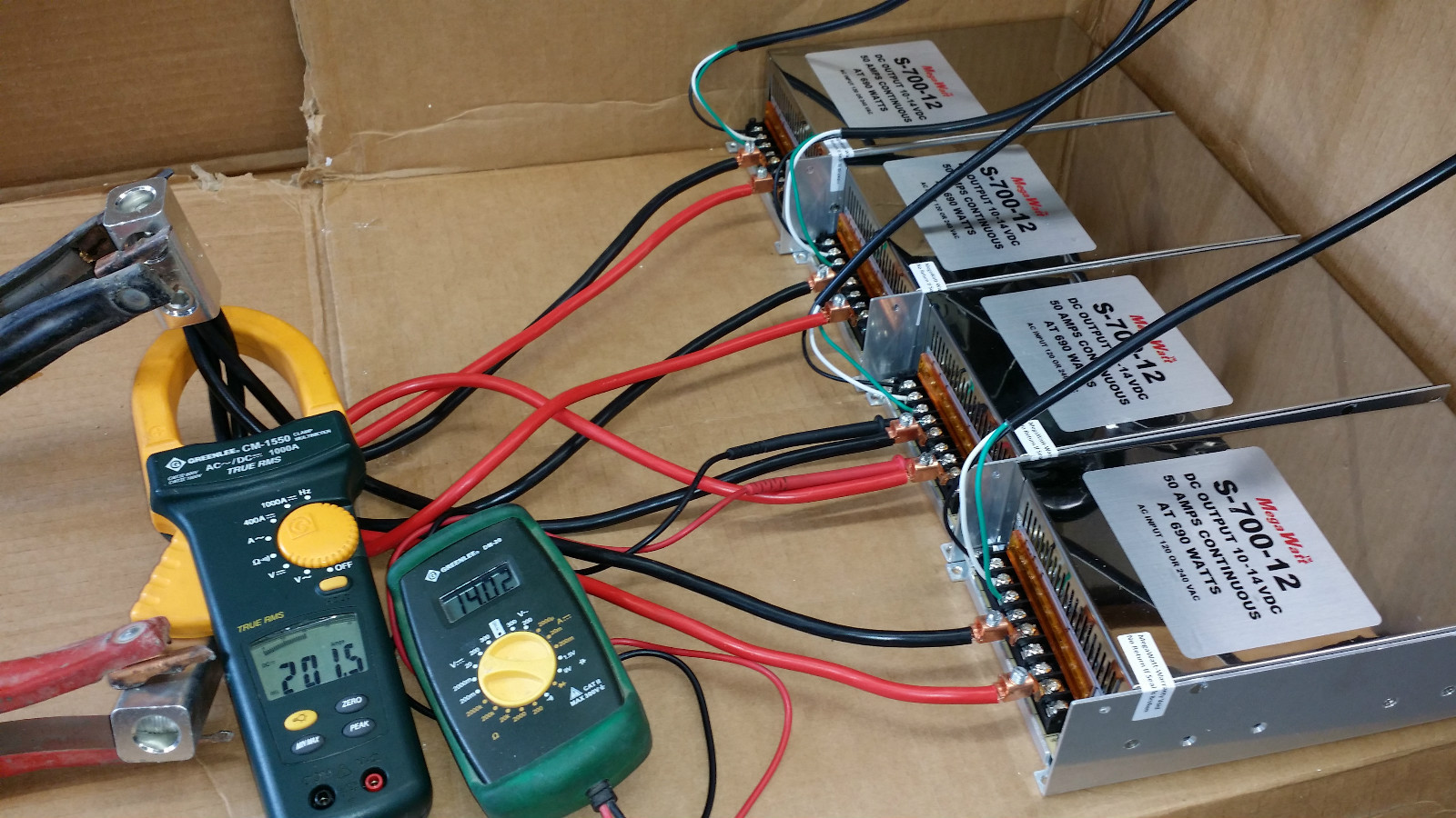 50 Amp Stackable - 100 Amps or more Power Supply For Linear Amplifier MegaWatt®