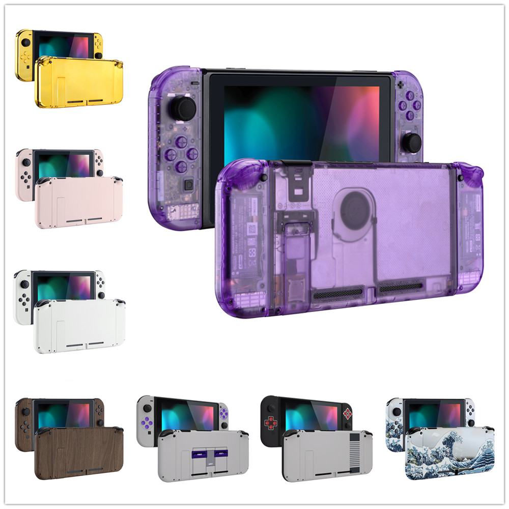 Joy-Con Housing Shell Buttons & Console Backplate for Nintendo Switch Multicolor