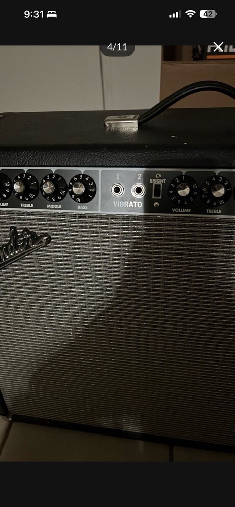 fender 65 Twin Reverb Guitar Amplifier