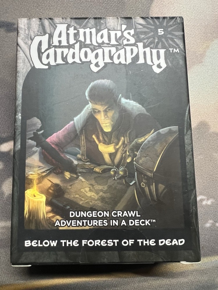 Creature Curation RPG Atmar's Cardography Bundle 1-5 and Dead Ends Booster Pack