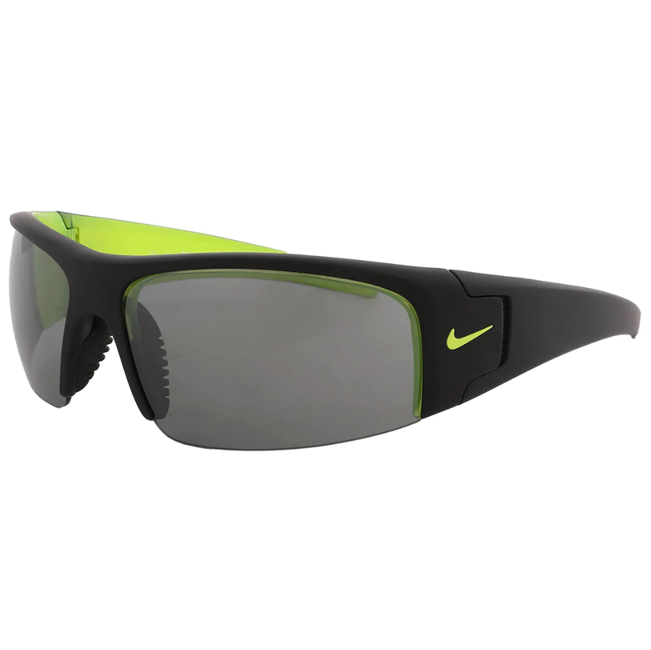Nike Diverge Men's Sunglasses Matte Black Volt EV0325 Sport Wrap New w Tag Paper