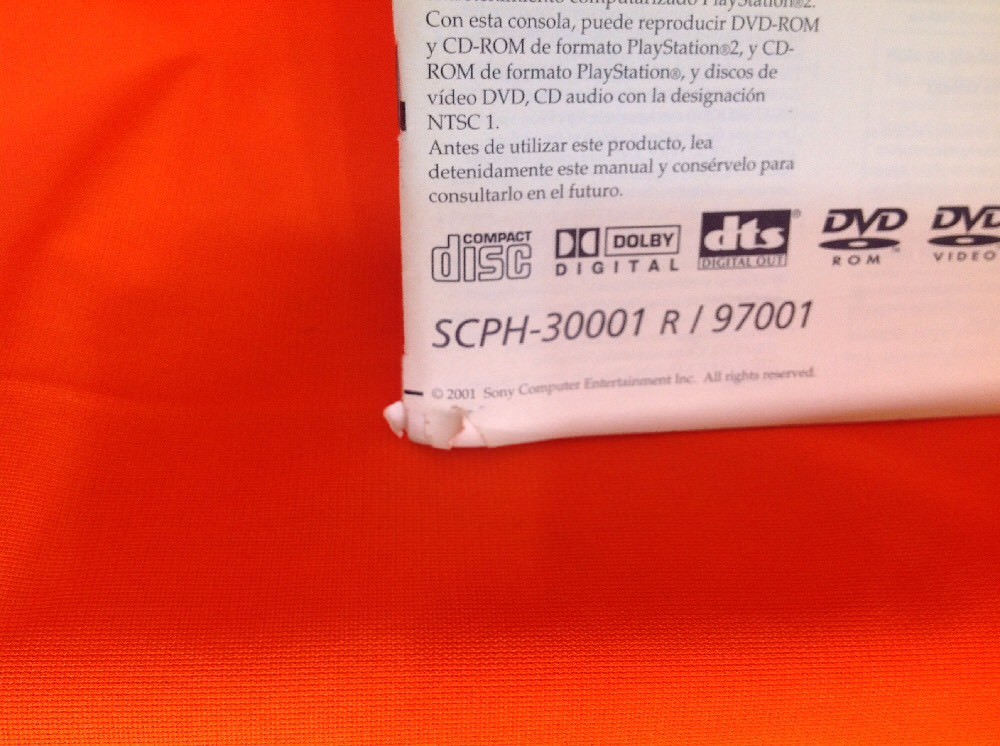 Sony PLAY STATION 2 INSTRUCTION MANUAL c. 2001