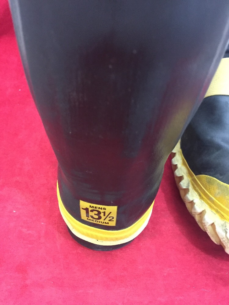 SERVUS FIREFIGHTER Fire Fighter Boots Various Sizes Good Condition See Listing