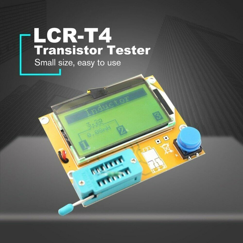 LCR-T4 M328 Transistor Tester ESR Meter Diode Triode Capacitance SCR Inductance