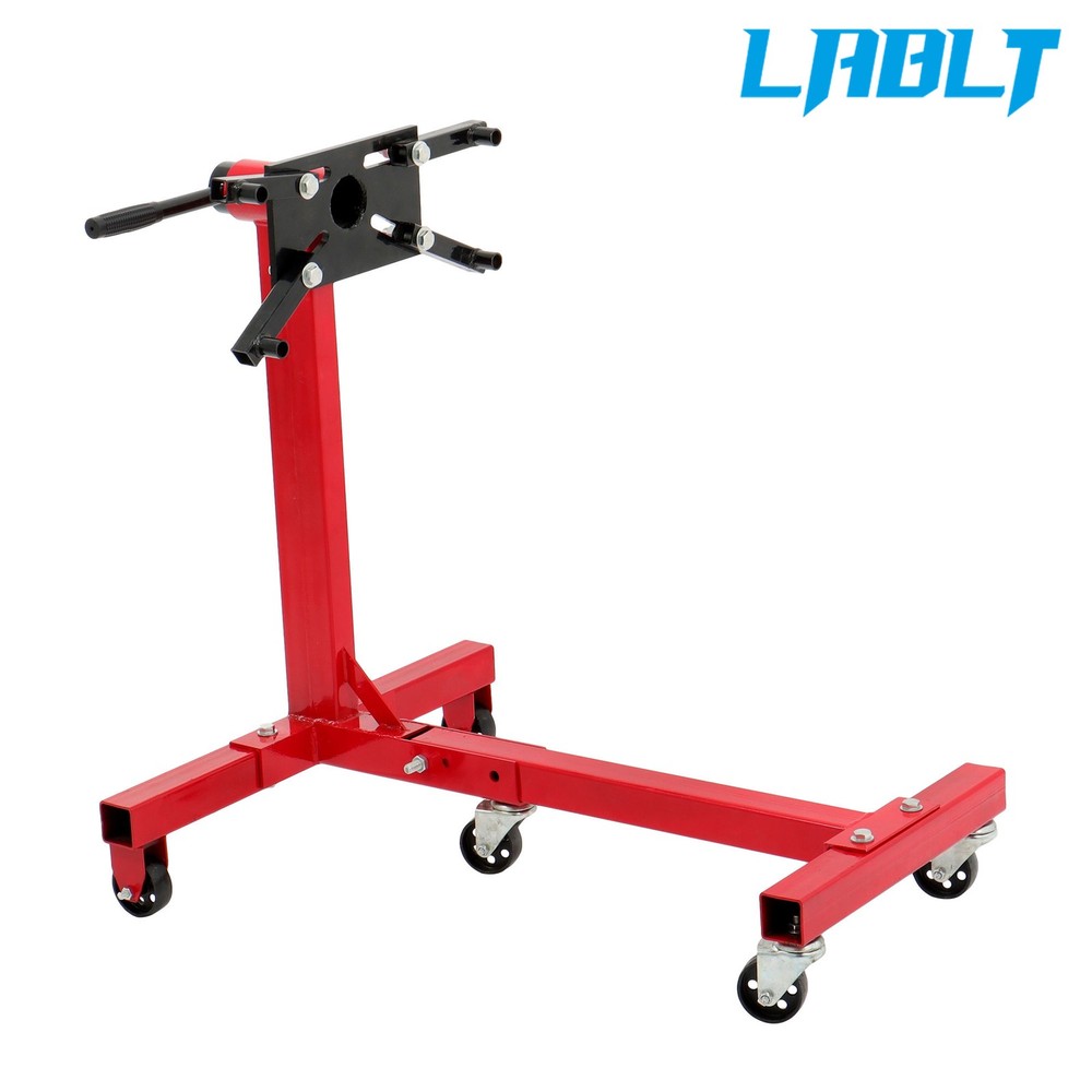 LABLT 3/4 Ton Rotating Engine Stand Folding Motor 360-Degree Rotating Head