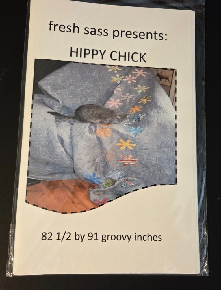 Hippy Chick Quilt Pattern by Aunt Sass Quilts