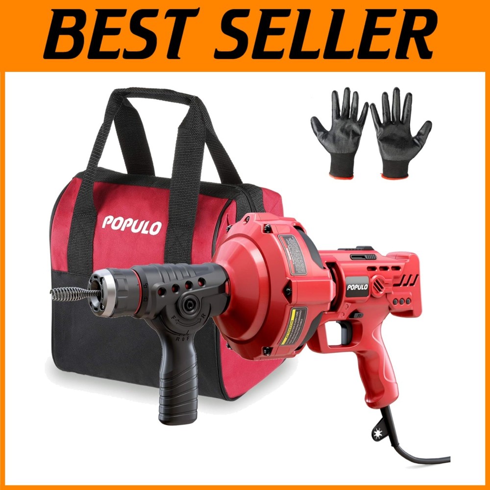 Electric Plumbing Snake - Versatile Application