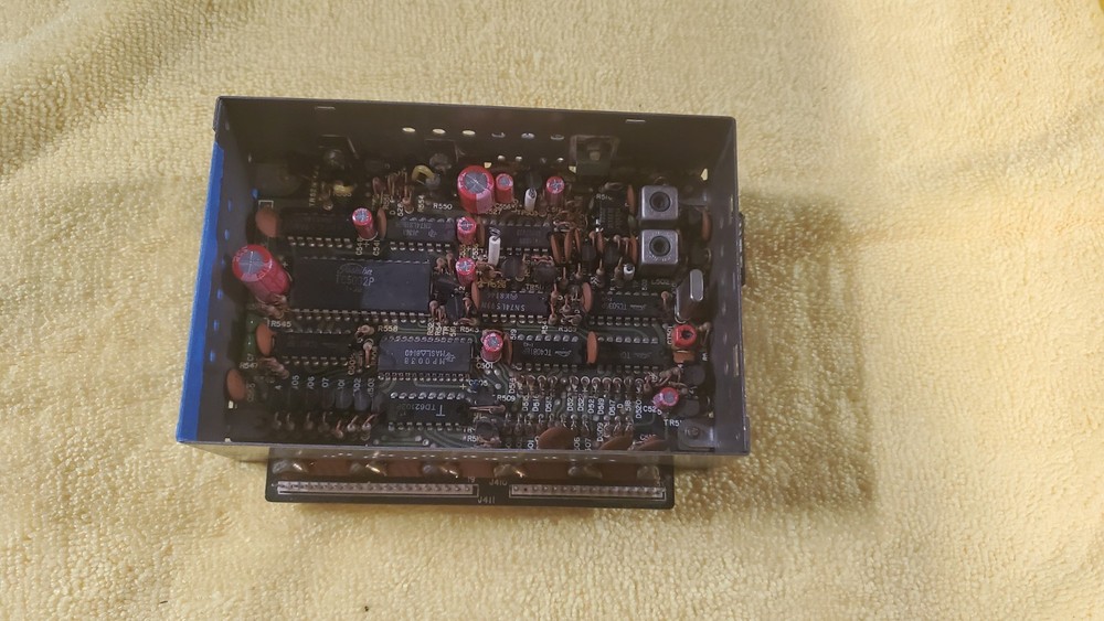 COBRA 2000GTL FREQUENCY CONTROL BOX*FULLY RESTORED*RED CAPACITORS ALIGNED 100%