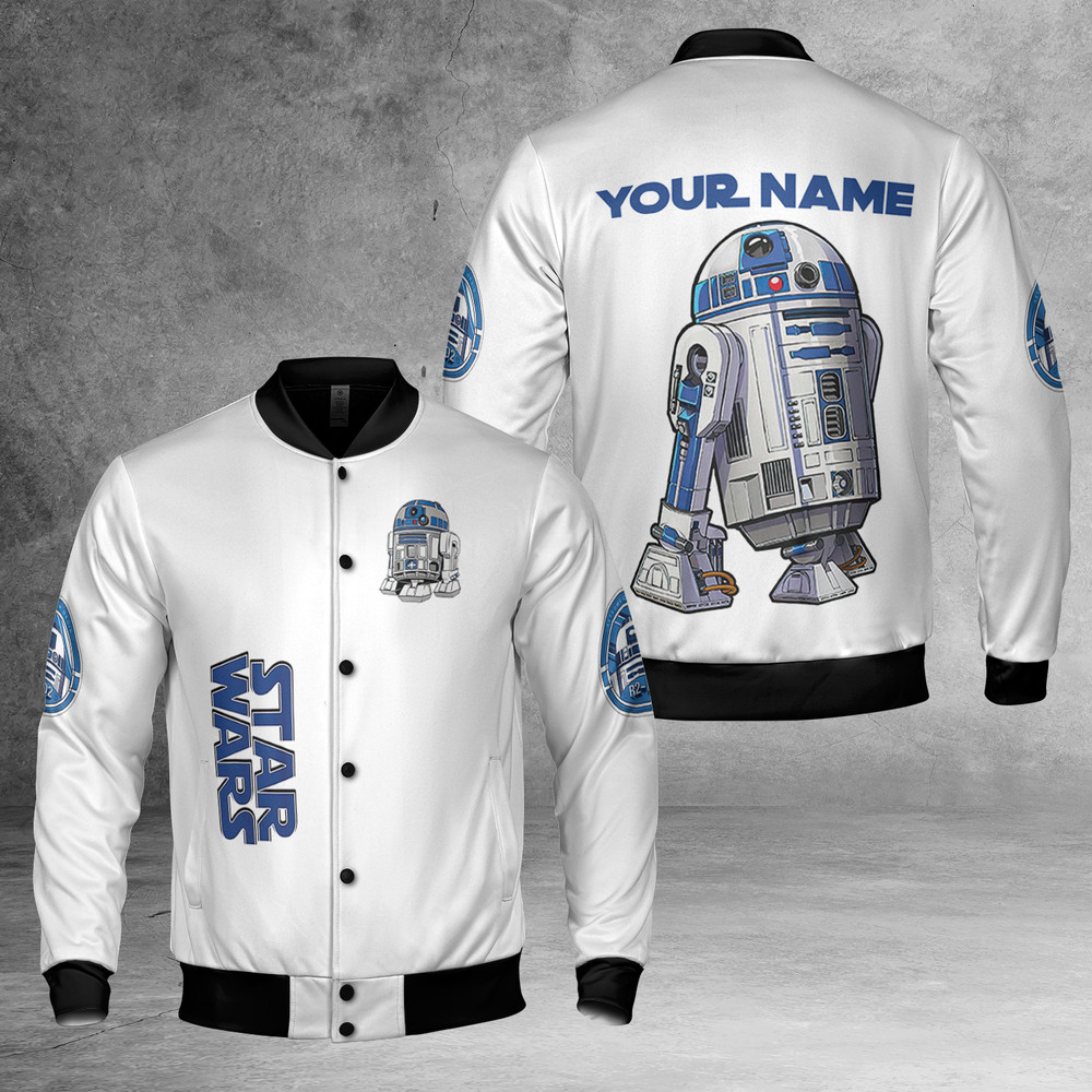 Personalized Star Wars Astromech Droid R2-D2 Gift For Fans Jacket