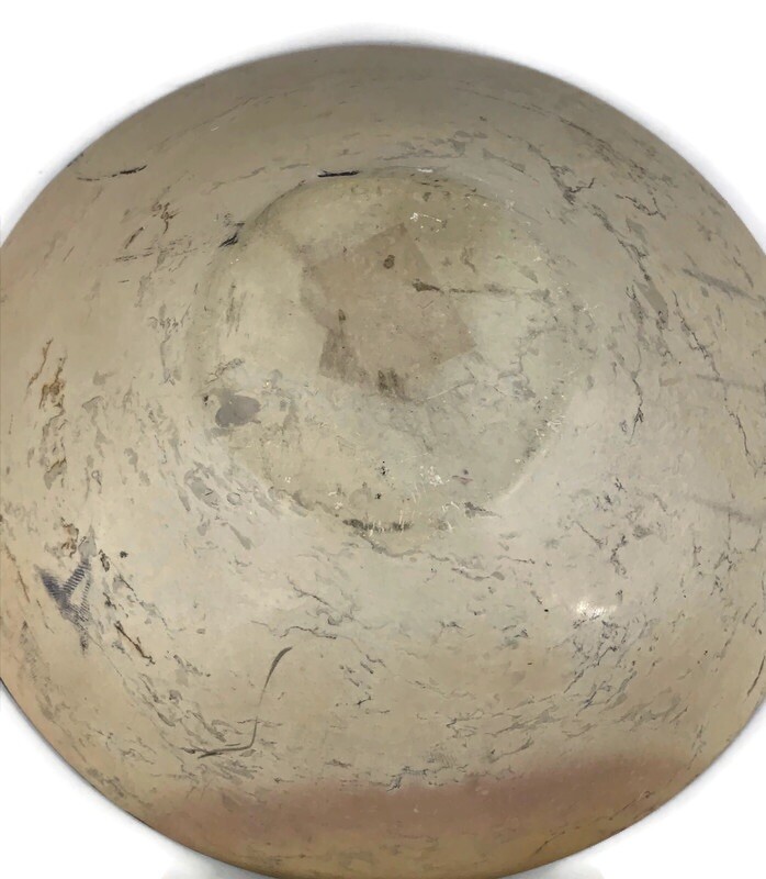 Abstract Face Pottery Dish