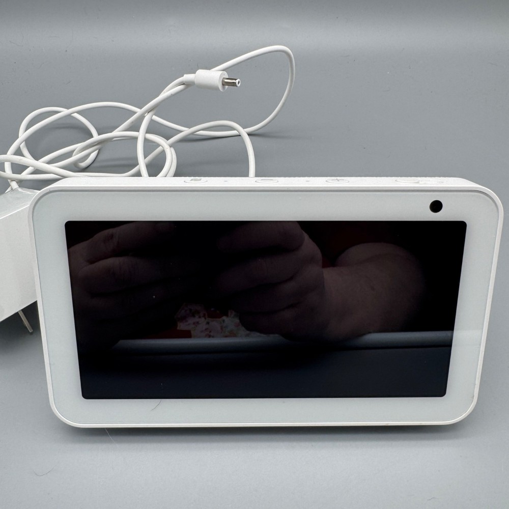 Amazon Echo Show 5 First Gen White Smart Display Speaker H23K37 Tested