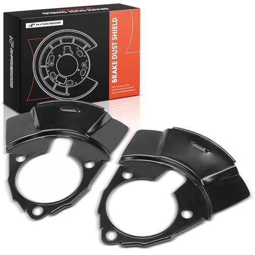 Front Brake Dust Shield Compatible with Chevy, GMC and Cadillac Models - -